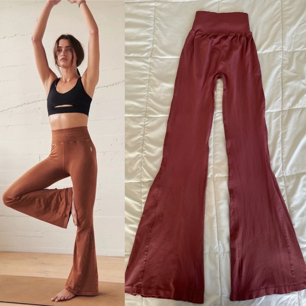 Free People Movement Good Karma Flare Leggings (regular inseam)